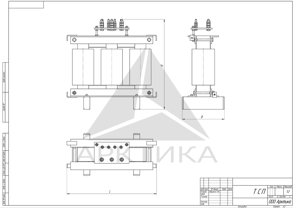 Чертеж ТСП Чертеж ТСП